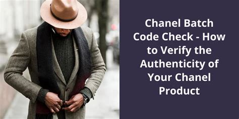 chanel batch code check|chanel batch code chart.